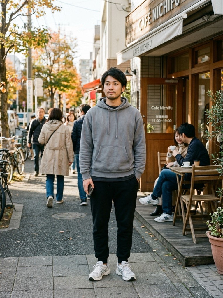近所に出かける服の延長に見えるNGコーデ