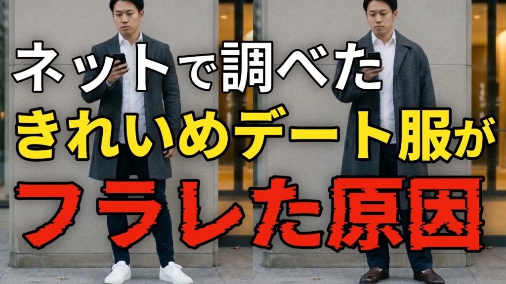 ネットで調べたきれいめデート服がフラレた原因